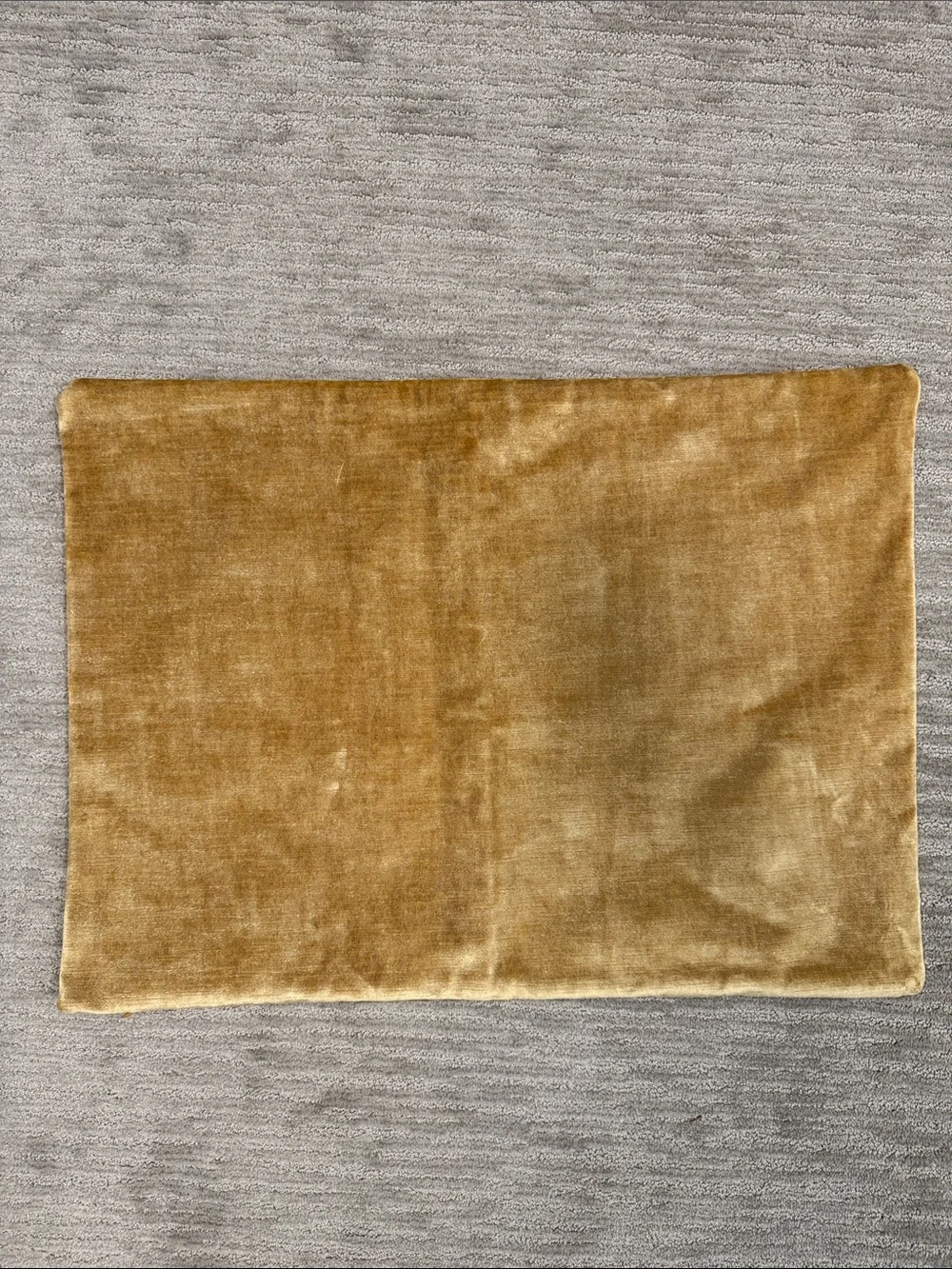RH Italian Lustrous Velvet Pillow Cover 18”x24”